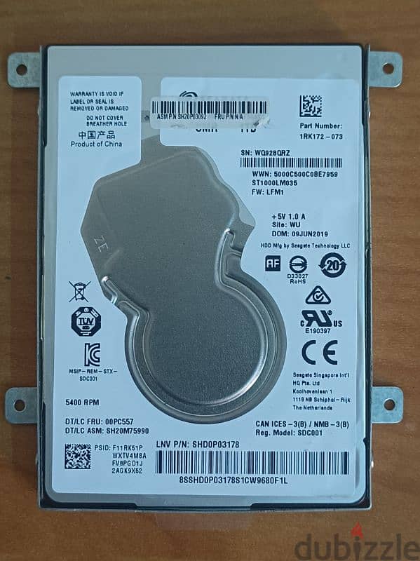 hard disk 1 TB 1