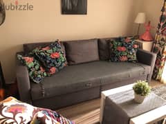 3 seater ikea sofa bed 0