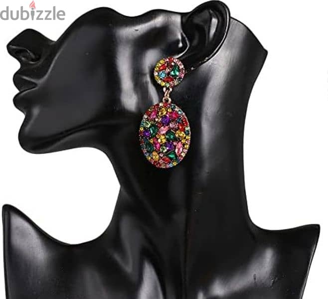 Luxurious Colorful Earrings 2