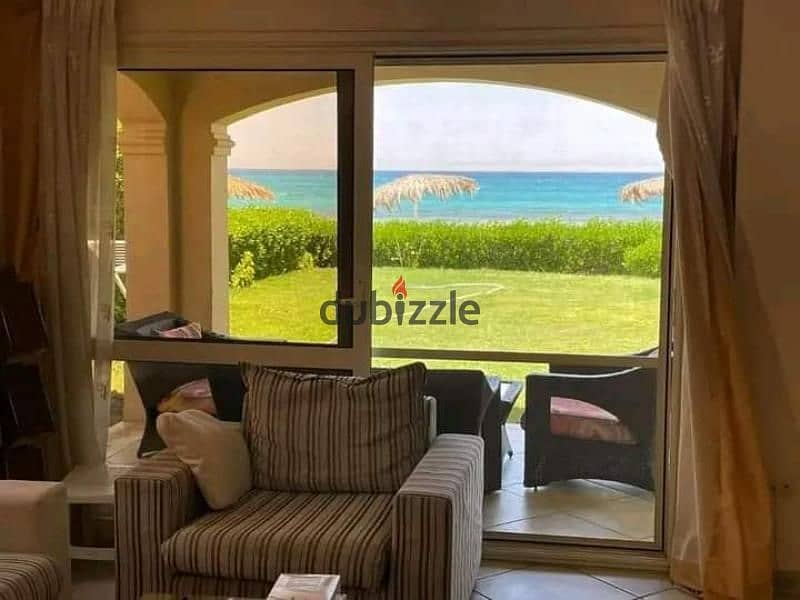 Chalet with immediate receipt on the sea, highly finished, with a wonderful view, La Vista Gardens, Ain Sokhna 5