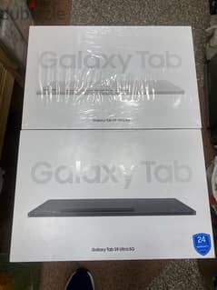 Galaxy Tab S9 Ultra 5G 256/12G Black White جديد متبرشم 0