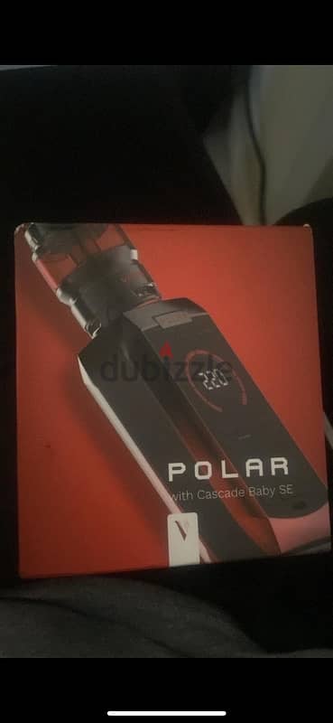 polar vape mod with zeus tank and two batteries and mango liquid