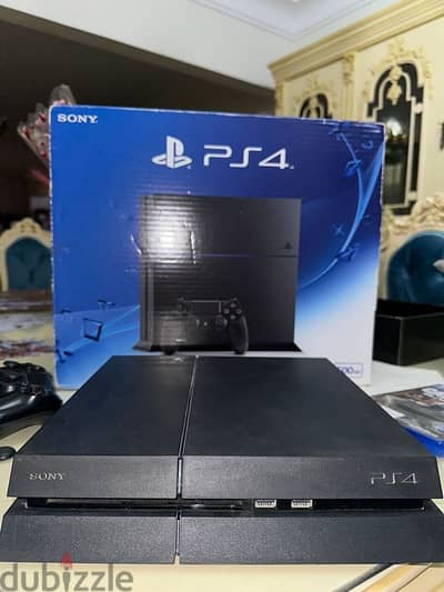 PS4 console for sale in a very good condition