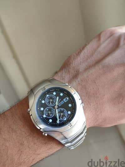 ساعه سيتزن ايكو داريف كرونوجراف Citizen Chronograph Eco Drive watch