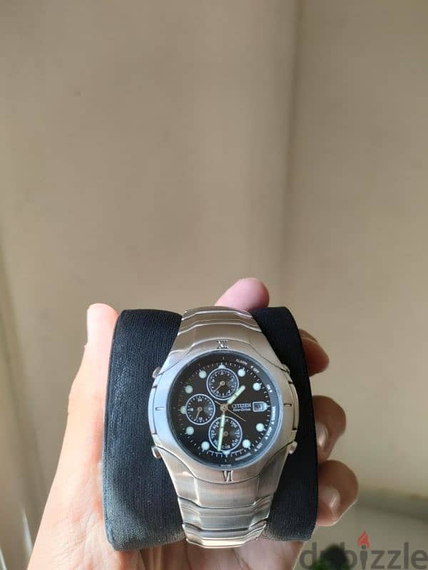 ساعه سيتزن ايكو داريف كرونوجراف Citizen Chronograph Eco Drive watch 2