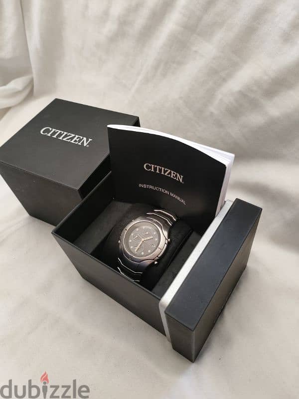 ساعه سيتزن ايكو داريف كرونوجراف Citizen Chronograph Eco Drive watch 5