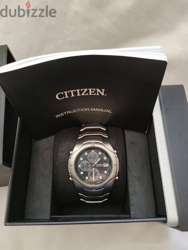 ساعه سيتزن ايكو داريف كرونوجراف Citizen Chronograph Eco Drive watch 6