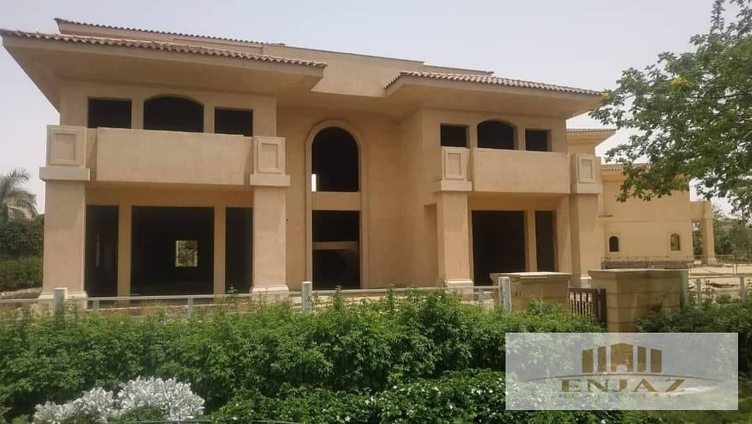 Villa for Sale in Madinaty, Model B, in VG2 area, wide garden view, possibility for pool, Area  (1298) 8