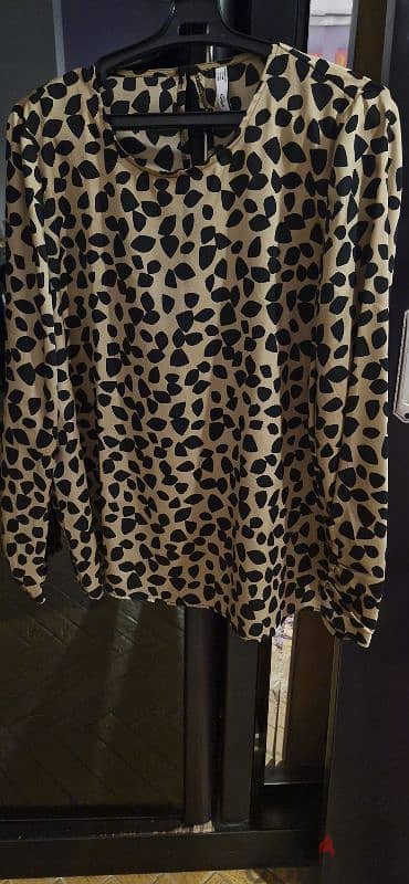 Mango Tiger Blouse 1