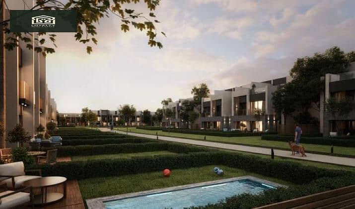 Townhouse at the price of an apartment in Rare Compound, Mostakbal City, with delivery in 2025. 3