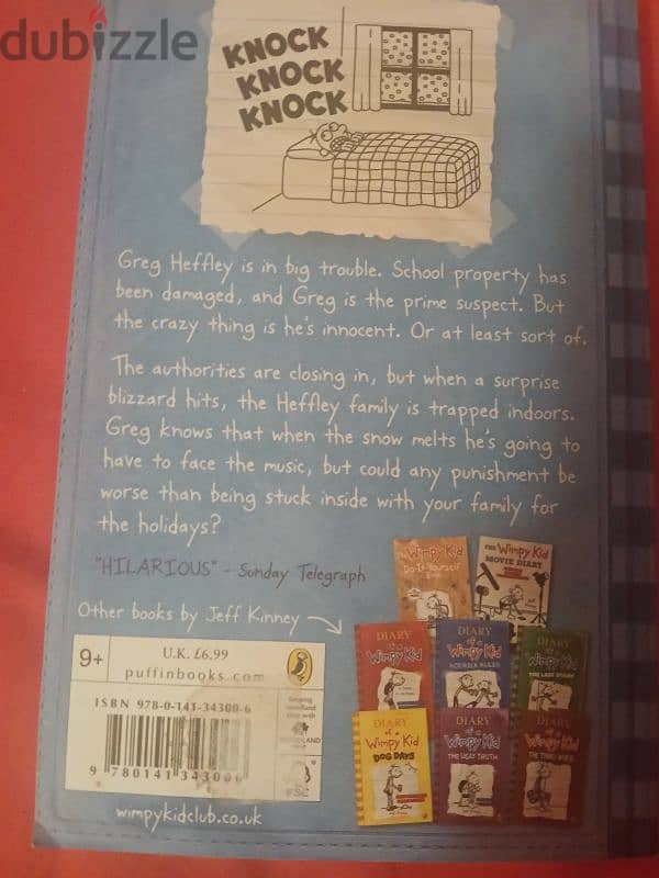 DIARY OF WIMPY KIDS (cabin fever) 1