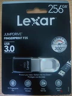 Lexar JumpDrive Fingerprint F35 USB 3.0 Flash Drive 0