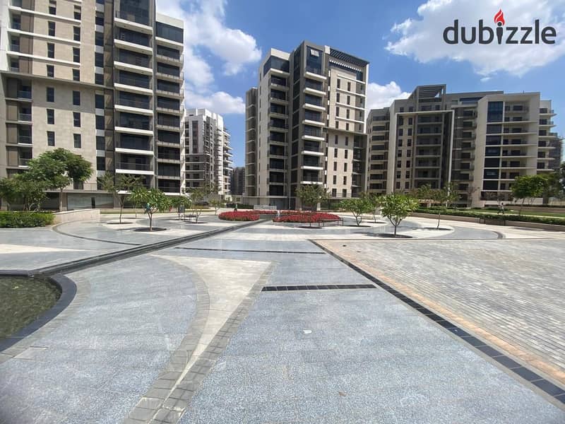 Apartment for rent, 160 sqm, finished, with kitchen and air conditioners, 3 bedrooms, 3 bathrooms, distinctive view, in Zed Compound, Sheikh Zayed, ne 9