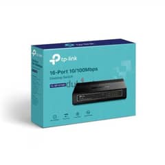 سويتش 16 بورت TP-Link جديد 0