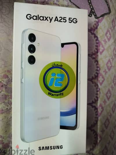 samsung galaxy a25 sealed not opened جديد متفتحش متبرشم