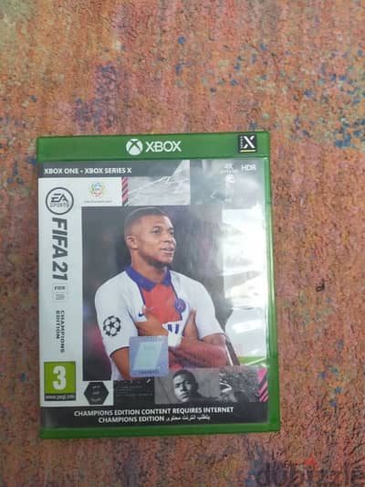 FIFA 21 for Xbox 1x and series x