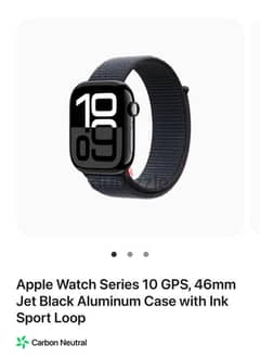 Apple Watch Series 10 from USA GPS 46mm Jet Black 0