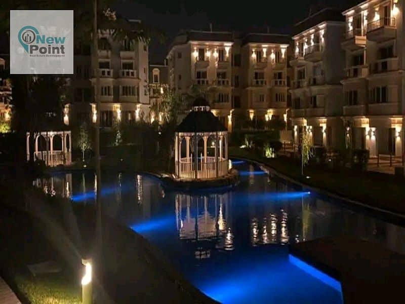 Apartment for sale in a garden in the most prestigious compound in New Cairo and the best payment system Hyde Park Compound New Cairo 2