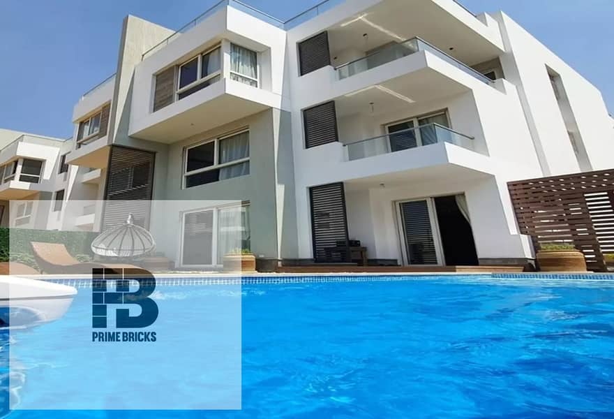 Town House for sale 324 meters in Beta Greens, Mostakbal City, Ready to move, installments over 5 years 5