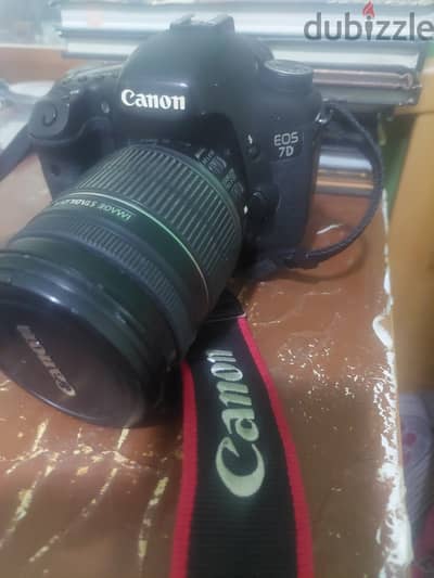 Canon 7d with 200mm camera for sale