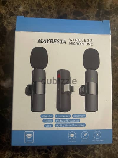 MayBesta wireless microphone