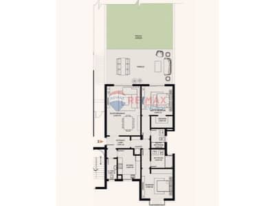 Resale ground 2 bedrooms apartment in O-West “Tulwa”