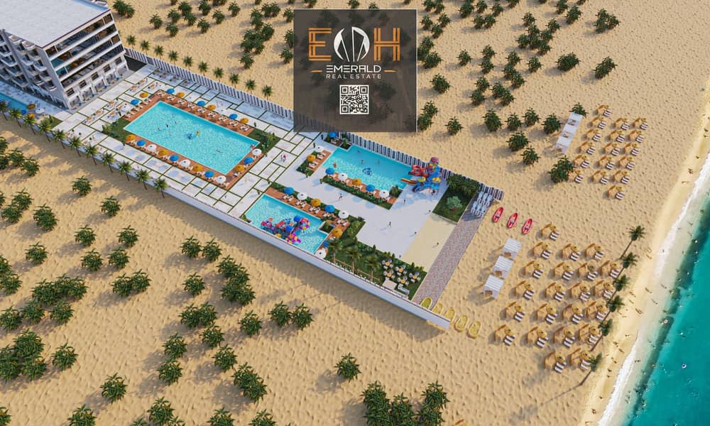 Beach front largest in Hurghada compound with private beach, 9 pools, 4 aquaparks, gym. laundry, security 24h, shops 1