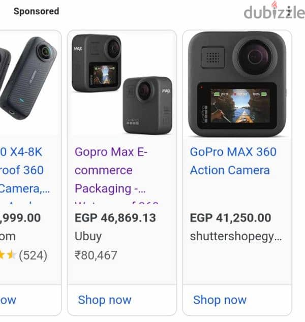 Gopro Max 360 / جوبرو ماكس ٣٦٠ 9