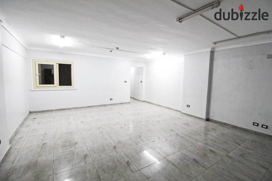 Apartment for sale 100 meters in Janaklis, Abu Qir Street, suitable for residential or administrative purposes - 3,000,000 cash 2