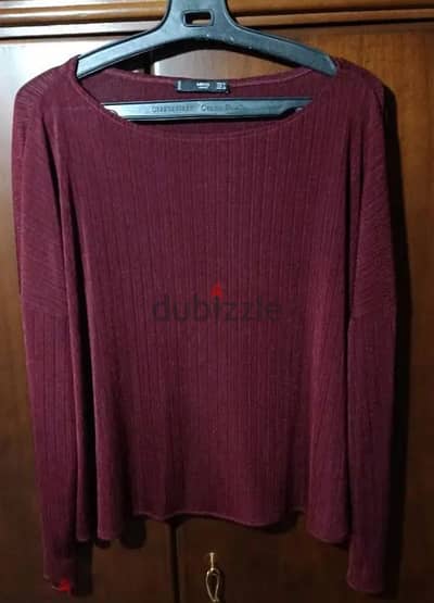 Burgundy Blouse