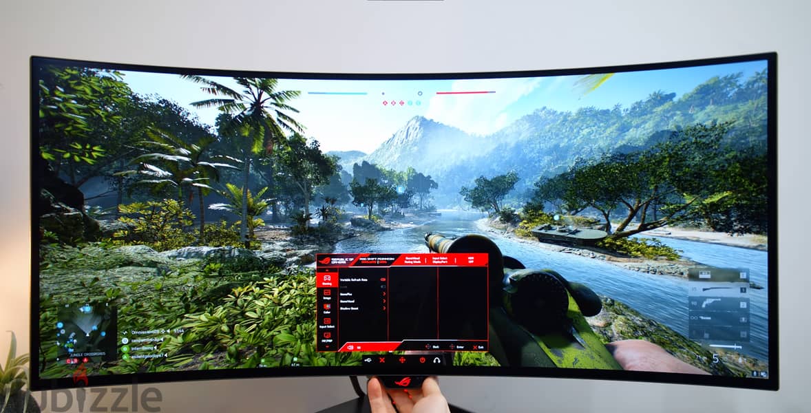 ASUS ROG PG34WCDM 240hz OLED Ultrawide 2K gaming monitor 3