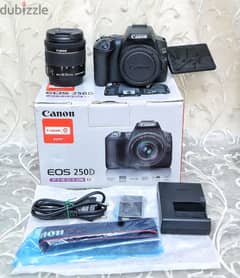 كانون 250D بلينس 55-18 STM  شتر 500 صورة فقط بالبوكس CANON 250D 0