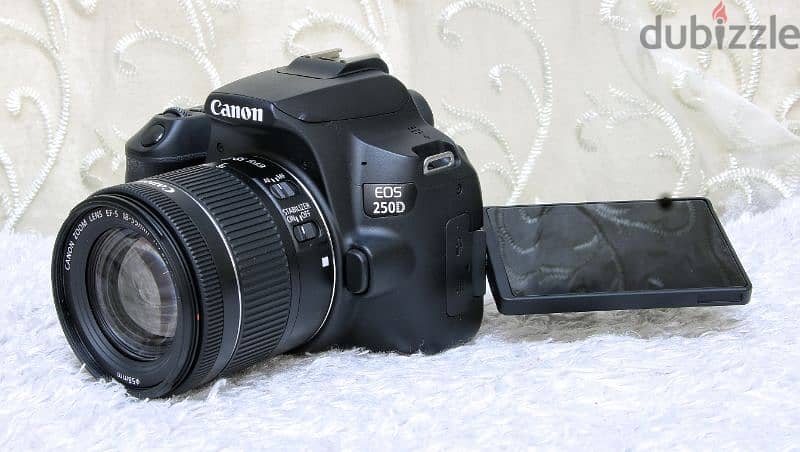 كانون 250D بلينس 55-18 STM  شتر 500 صورة فقط بالبوكس CANON 250D 3