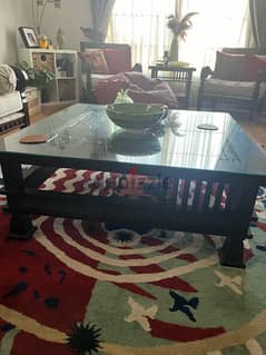 ترابيزه مودرن coffee table من homecenter  + ترابيزه side 0