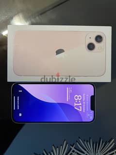 Iphone 13 256 GB Pink معاه العلبة و الفاتوره 0