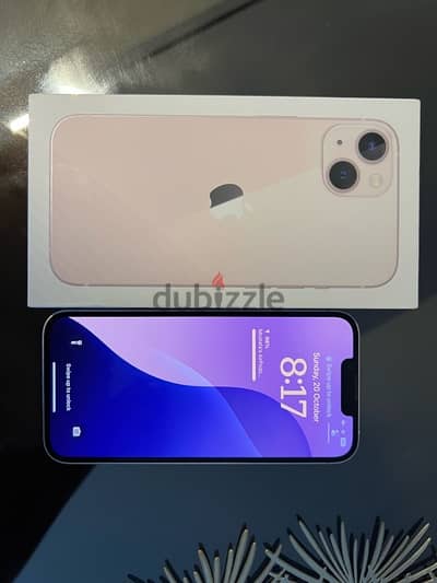 Iphone 13 256 GB Pink معاه العلبة و الفاتوره