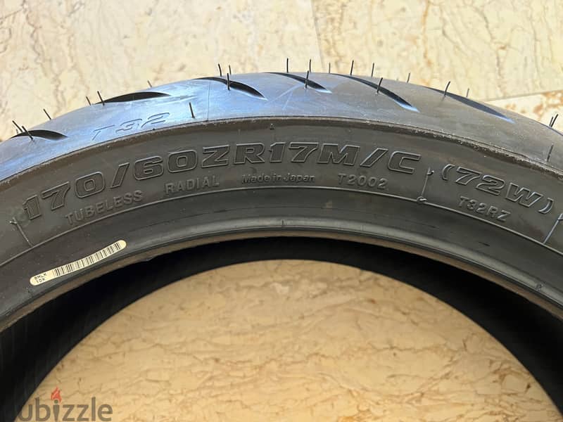 عدد 2 اطار Bridgestone Made in Japan 1