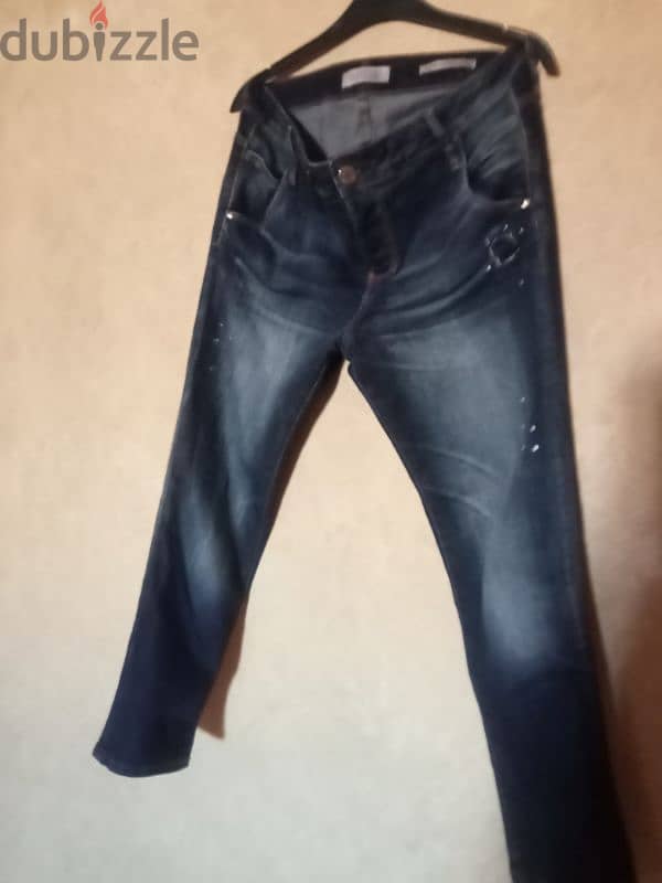 Guess los Angeles skinny navy blue 3