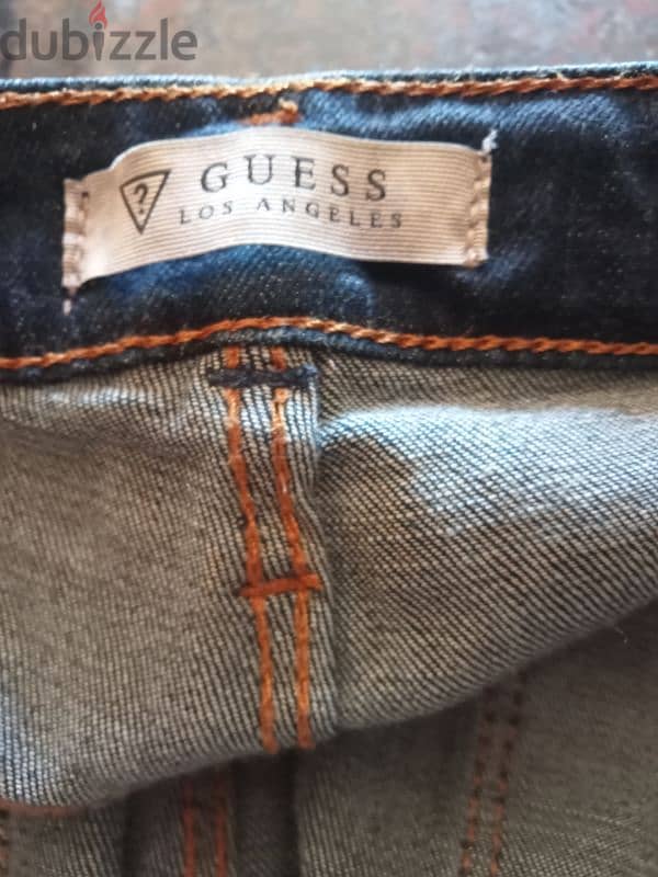 Guess los Angeles skinny navy blue 7