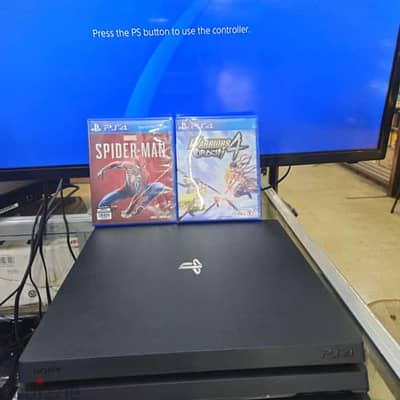 Playstation 4 Fat كسر زيرو 500gb - دراع اورجينال مع 5 لعبة