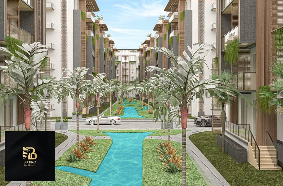 Apartment for sale in October Gardens, 108 meters, immediate delivery in installments 7