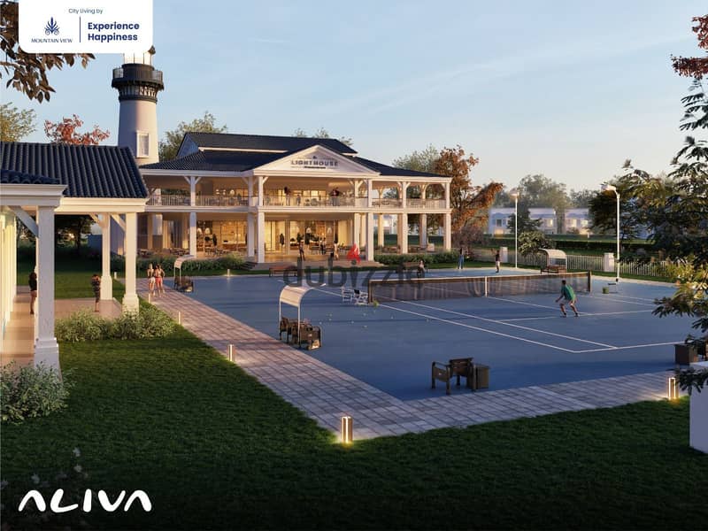 Apartment  for Sale in Aliva Mountain View Direct on Lagoon - Mostakbal city 1