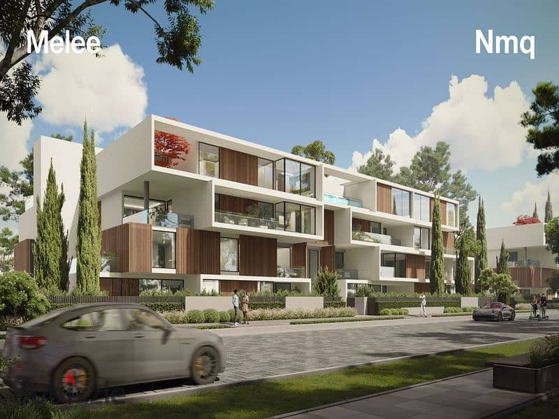 Townhouse for sale in Mili Sheikh Zayed with the lowest down payment and installments over 8 years - Nmq El Sheikh Zayed 7