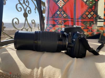 نيكون DX 12.3MP  D90   لينس 70 - 300