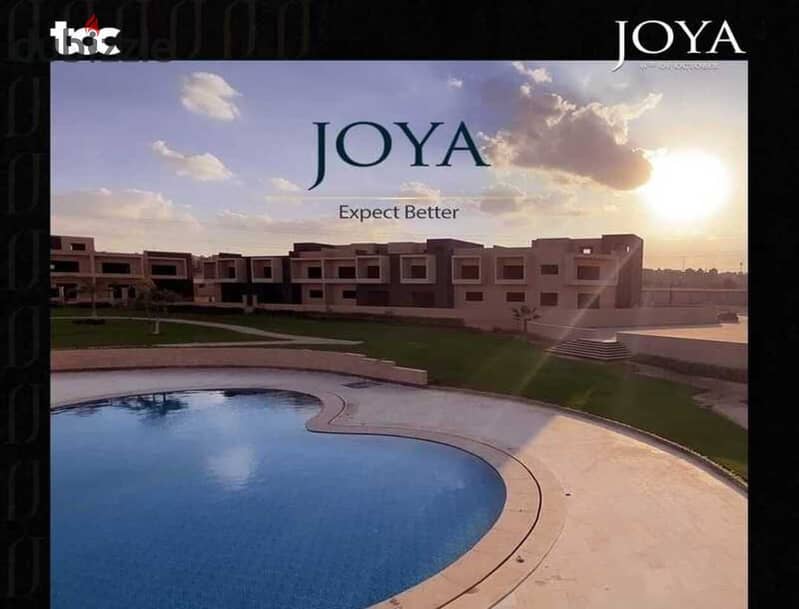 Penthouse opportunity, 300 sqm, with extended installments available in Joya Compound, located in front of Nile University and next to Palm Hills 8