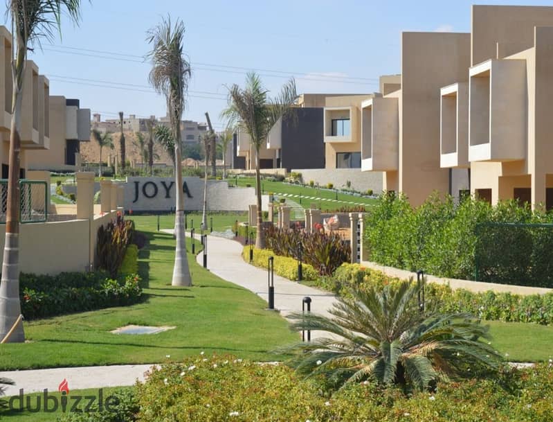 Penthouse opportunity, 300 sqm, with extended installments available in Joya Compound, located in front of Nile University and next to Palm Hills 9