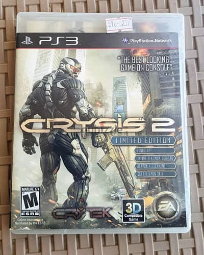 لعبتين ps3 ١. crysis2 و galactic racing benten