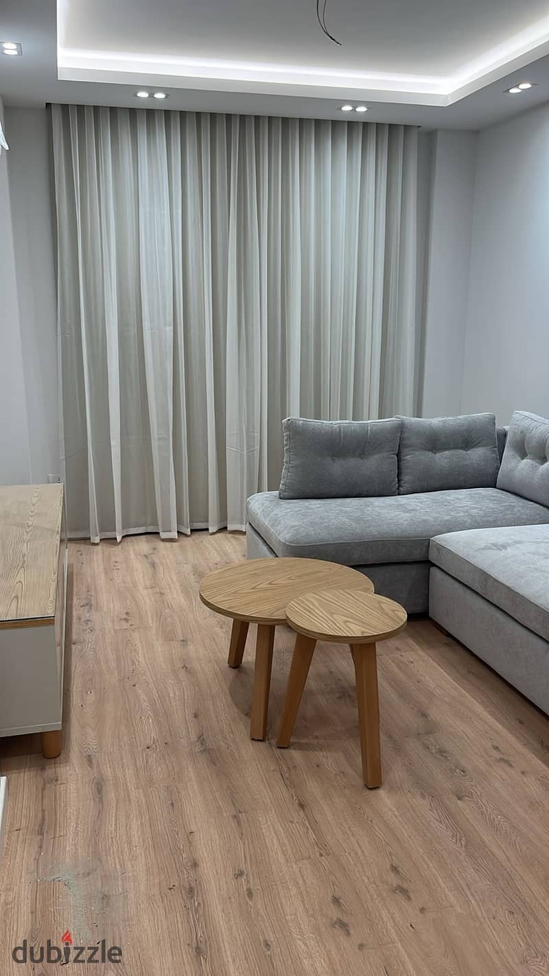 For sale, an apartment of 132 square meters in Andalusia 2, Al Mostathmer Al Sagheer, ultra super deluxe finishing, with furniture and air conditioner 13