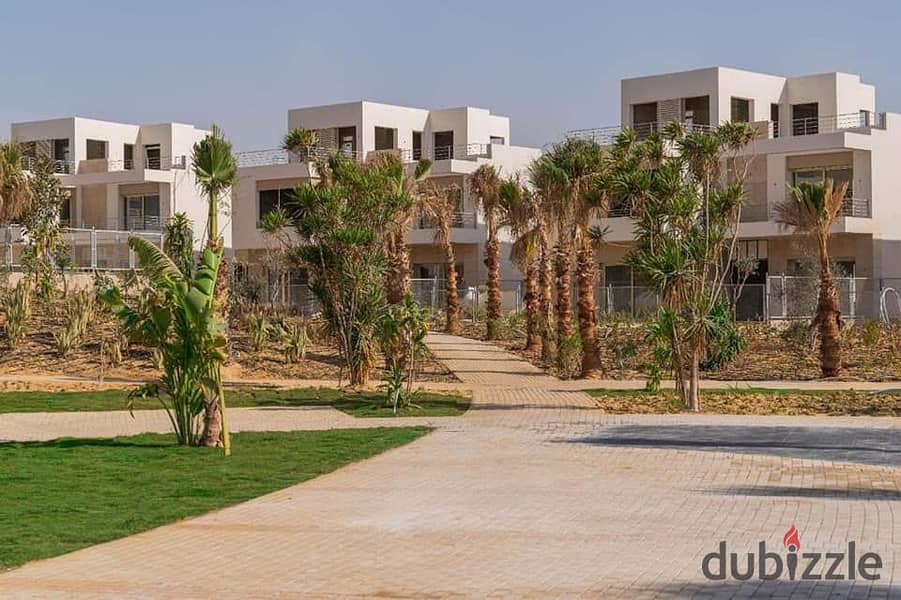 independent villa 220m for sale, Type M, The Crown Palm Hills 1