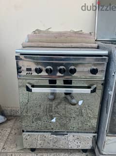 Fresh plaza 60x60 gas cooker- full safty-stainless 0